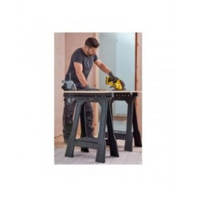 Cavalletto Stanley STST1-70355 58,1 x 81,8 x 12,6 cm Nero