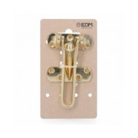 Fermaporta EDM 85375 Dorato Ottone Zamak 105 mm Sicurezza