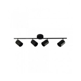 Lampadario EDM 32036 Nero Metallo 70 x 9 x 15,2 cm