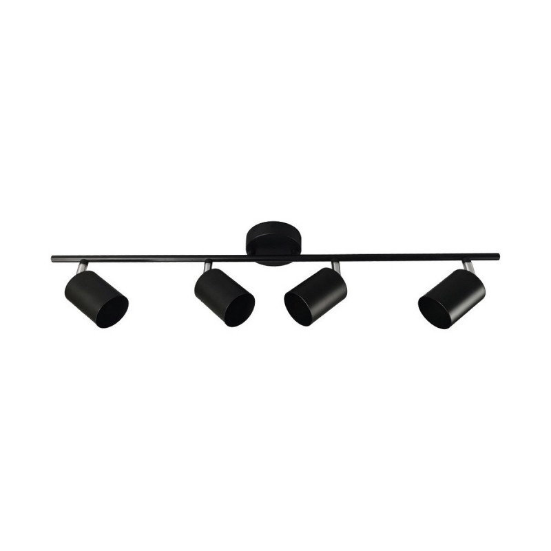 Lampadario EDM 32036 Nero Metallo 70 x 9 x 15,2 cm