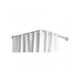 Bastone per Tende Mirtak Bianco polipropilene (70 x 100-175 cm)