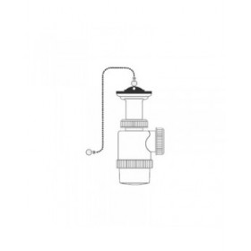 Sifone del lavandino Mirtak v70 PVC