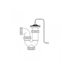 Sifone del lavandino Mirtak PVC