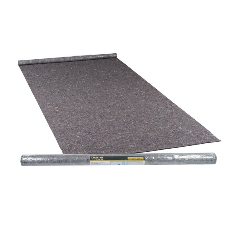 Tappeto Assorbente Marrone Stoffa Biglione (1 x 10 m)