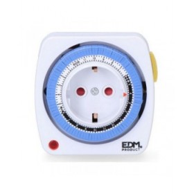 Programmatore EDM 03006 3500 W 230 V 250 V 16 A 24 h