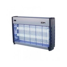 Uccidi gli insetti elettrici EDM 06013 Argentato 2 x 15 W 49 x 10 x 31 cm