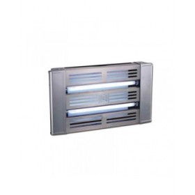 Uccidi gli insetti elettrici EDM 06030 Argentato 100 m²