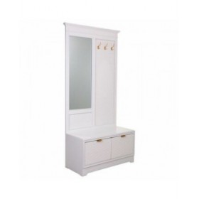 Ingresso con 2 Cassetti Alexandra House Living Dorato 7 x 190 x 95 cm