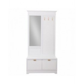 Ingresso con 2 Cassetti Alexandra House Living Dorato 7 x 190 x 95 cm