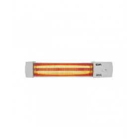 Stufetta al Quarzo EDM 07103 07103 Bianco Grigio 600-1200 W Bagni
