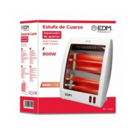 Stufetta al Quarzo EDM 07109 07109 Bianco 1000 W