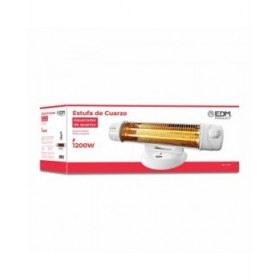 Stufetta al Quarzo EDM 07131 07131 Bianco 600-1200 W