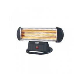 Stufetta al Quarzo EDM 07140 07140 Nero 1200 W
