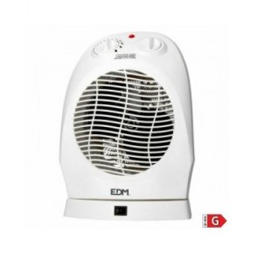 Riscaldamento EDM 07202 07202 Bianco 1000-2000 W 1000 - 2000 W