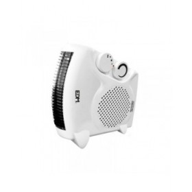 Riscaldamento EDM 07205 Bianco 1000 - 2000 W Compatto