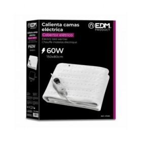 Scaldaletto elettrico EDM 07485 07485 60 W 150 x 80 cm