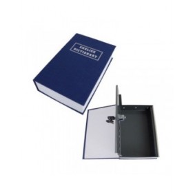 Cassetta di sicurezza a forma di Libro Bensontools 24 x 15,5 x 5,5 cm Nero Acciaio