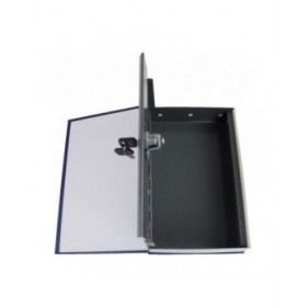 Cassetta di sicurezza a forma di Libro Bensontools 24 x 15,5 x 5,5 cm Nero Acciaio