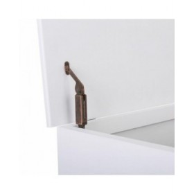Cassapanca Alexandra House Living Dorato Legno MDF 41 x 62 x 83 cm