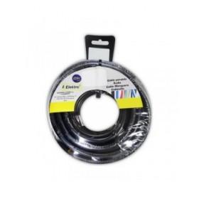 Cavo EDM 28045 Nero 2 x 1 mm 5 m