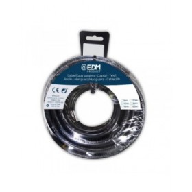 Cavo EDM 28048 Nero 2 x 1 mm 20 m