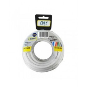 Cavo EDM 28114 Bianco 2 x 1,5 mm 20 m