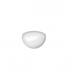 Paralume EDM 33990 33800-1 Bianco Cristallo Ø 18 cm Ricambio