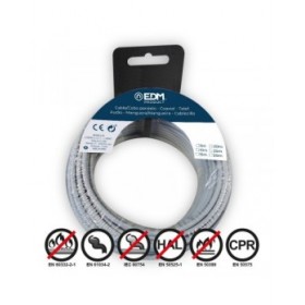 Cavo EDM 28409 Grigio 1,5 mm 10 m