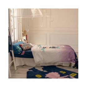 Set di copripiumino HappyFriday Mr Fox Nanny Multicolore Singolo 2 Pezzi
