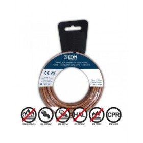 Cavo EDM 28492 Marrone 4 mm 4 x 1,5 mm 15 m