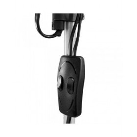 Lampada da Terra EDM 30010 Boston Argentato 60 W 220-240 V 176 cm