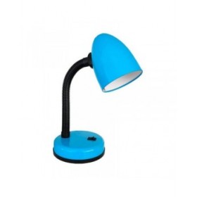 Lampada da scrivania EDM 30256 Amsterdam Azzurro Metallo 60 W 13 x 34 cm E27 Flexo/Lampada da scrivania (1 Unità)