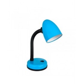 Lampada da scrivania EDM 30256 Amsterdam Azzurro Metallo 60 W 13 x 34 cm E27 Flexo/Lampada da scrivania (1 Unità)