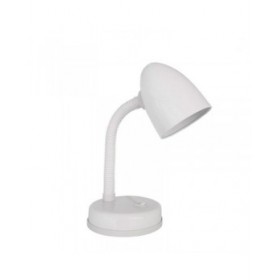 Lampada da scrivania EDM 30257 Amsterdam Bianco Metallo 60 W 13 x 34 cm E27 Flexo/Lampada da scrivania (1 Unità)