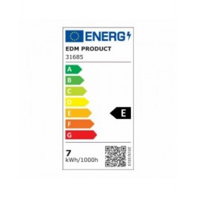 Tubo LED EDM 31685 Bianco A E 7 W 600 lm 3,6 x 50,5 x 3 cm 50,5 x 2,2 x 3,5 cm (6500 K) (6400 K)