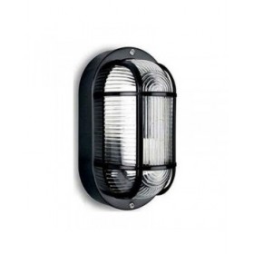 Applique da Parete EDM 34351 Tarragona Nero Plastica 40 W E27