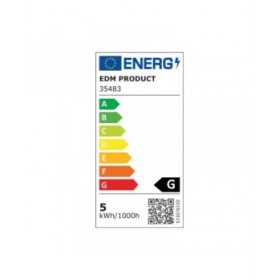 Lampadina LED EDM 35483 G 35 W 5 W 32 W E14 400 lm 350 lm Ø 4,5 x 8 cm Riflettore (6400 K)