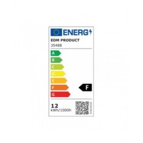 Lampadina LED EDM 35488 F 12 W 75 W 80 W E27 1055 lm Ø 9 x 12 cm Riflettore (3200 K)