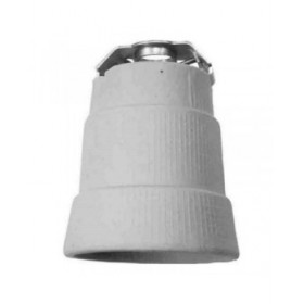 Portalampada Solera Porcellana Bianco 250 V