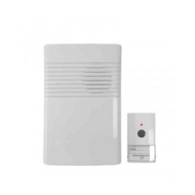 Campanello Senza Fili con Pulsante EDM 49303 50 m 80 dB 14,8 x 9,7 x 4 cm (12 V)