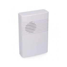 Campanello Senza Fili con Pulsante EDM 49303 50 m 80 dB 14,8 x 9,7 x 4 cm (12 V)