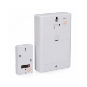 Campanello Senza Fili con Pulsante EDM 49303 50 m 80 dB 14,8 x 9,7 x 4 cm (12 V)