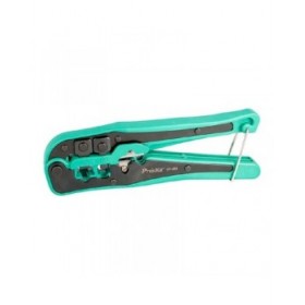 Crimpatrice LogiLink RJ11/RJ22/RJ45 Verde