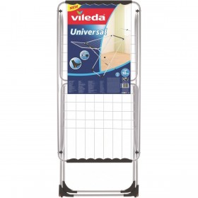 Stendibiancheria Vileda X-Legs Universal Grigio Acciaio (180 x 55 x 93 cm) (18 m)