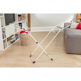 Stendibiancheria Vileda X-Legs Universal Grigio Acciaio (180 x 55 x 93 cm) (18 m)