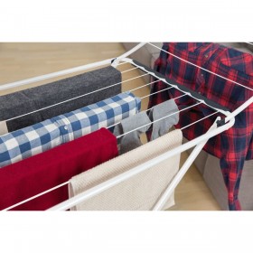 Stendibiancheria Vileda X-Legs Universal Grigio Acciaio (180 x 55 x 93 cm) (18 m)