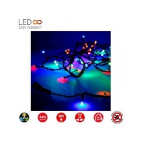 Ghirlanda di Luci LED EDM 71253 Easy-Connect Multicolore 4 m