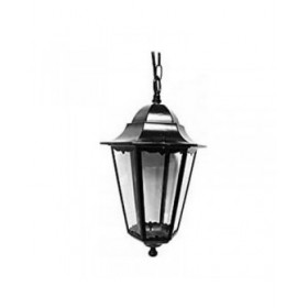 Lanterna EDM 73411 Zurich Nero 60 W E27 19, 2 x 94,7 cm Ø 19,5 x 90,5 cm Alluminio