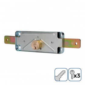 Serratura EDM 85260 Acciaio 154 x 59 mm Persiana Insaccare