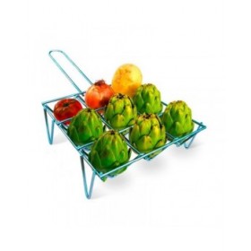 Griglia per Verdure EDM 33,5 x 25 cm Metallo Cromo